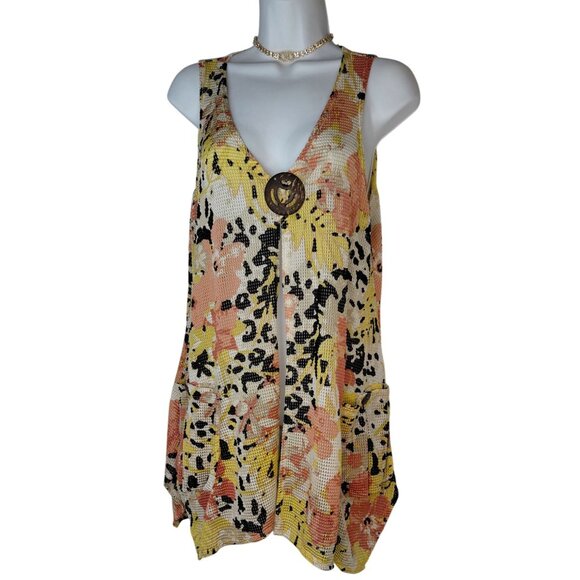 Multiples Womens Sleeveless Button-Front Vest Jacket Size S - Picture 9 of 9